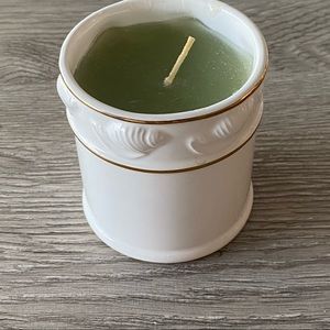 Vintage Ben Rickert Fine China Ceramic Seashell Candle Japan